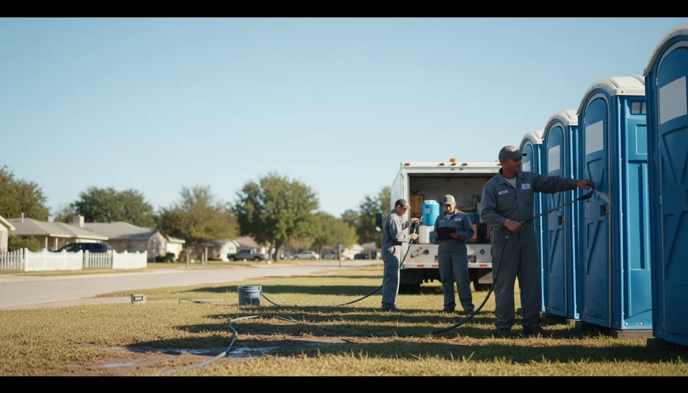 Long-Term Portable Toilet Rental in Rio Hondo, TX near me
